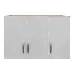 Трикрилен гардероб Lego в цвят Sonoma-white 90x41.5x60см