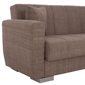 Three-seater sofa beige ημ3240,02