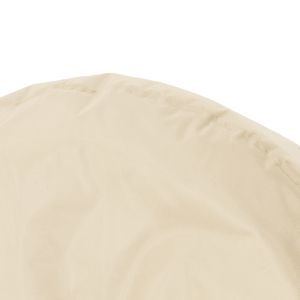 Armchair - pouf Norm Pro, waterproof, beige, 65x65x80 cm