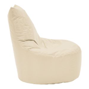 Armchair - pouf Norm Pro, waterproof, beige, 65x65x80 cm