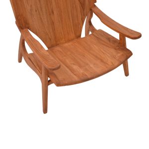 Armchair Brazin natural teak 72x71x77cm