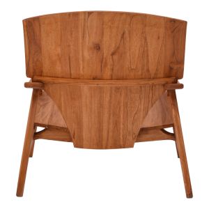 Armchair Brazin natural teak 72x71x77cm