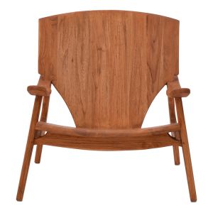 Armchair Brazin natural teak 72x71x77cm