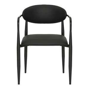 Фотьойл Kalone Pu в черен цвят 56x55x78см