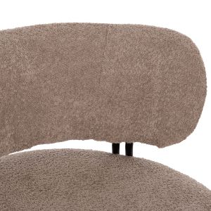 Фотьойл Karsen Hm9598.08 тъмно бежов букле плат 79x82x74всм.