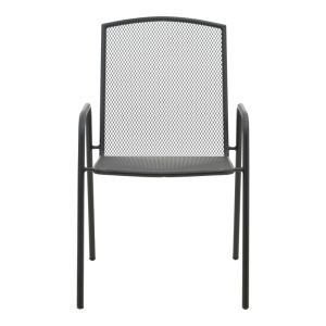 Armchair Pomedon tripod black metal 56x64x87cm