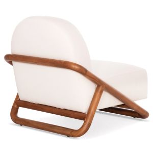 Armchair Ramrod Sm9967, teak, natural beige 75x87x79cm.