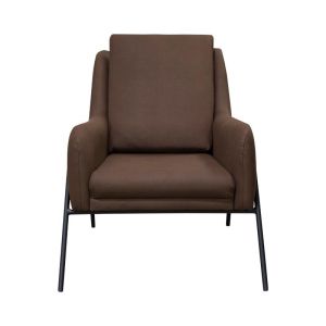 Armchair Roxana brown color 72x98x96cm