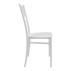 Фотьойл Tiffany � от полипропилен в бяло, 38.5x46.5x87см