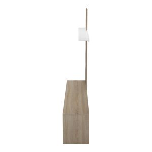 Delfina living room set in sonoma and white 190x40x199.5cm