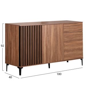 Холна гарнитура Harry 4бр Harry Hm21091 бюфет-холна маса-поставка за тв-витрина