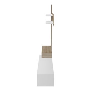Living room set Litende in white-sonoma shade 249.4x42.2x199.5cm