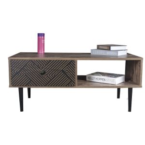 Coffee table Boho-b Home color black/gray oak 100*50*42.5