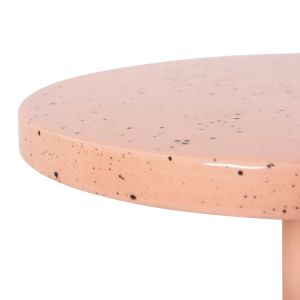 Холна маса Bombay Hm4251,08 метална цвят сьомга D25,5x51hcm
