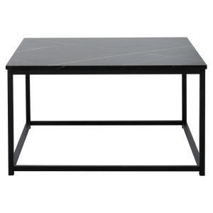 Coffee table Braylen Hm8942,13 melamine top with marble effect 75x75x43hcm