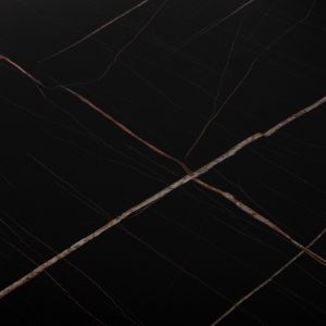 Coffee table Braylen Hm8942,13 melamine top with marble effect 75x75x43hcm