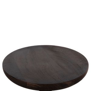 Холна маса Crabb Hm9701 масивно мангово дърво D40x49,5hcm