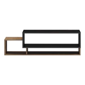 Coffee table Dekost in oak-black marble lampshade 105x50x32cm
