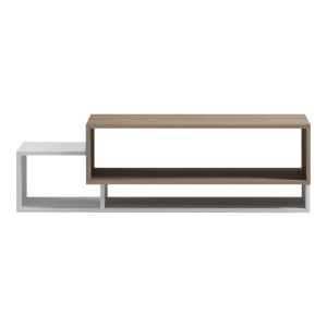 Coffee table Dekost in sonoma-white color 105x50x32cm