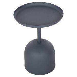 Холна маса Delbel Hm4261,05 метална в син цвят D39,5x53,5hcm