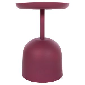 Холна маса Delbel Hm4262,06 метална в розов цвят D36x49hcm