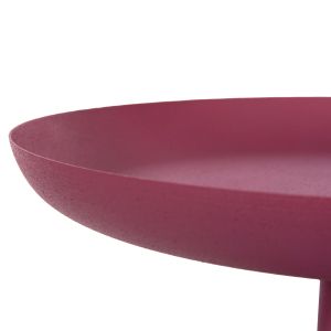 Холна маса Delbel Hm4262,06 метална в розов цвят D36x49hcm