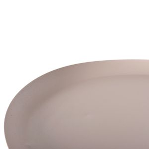 Холна маса Delbel Hm4265,10 метална цвят екрю D45,5x58,5hcm