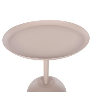 Холна маса Delbel Hm4265,10 метална цвят екрю D45,5x58,5hcm