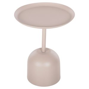 Холна маса Delbel Hm4265,10 метална цвят екрю D45,5x58,5hcm