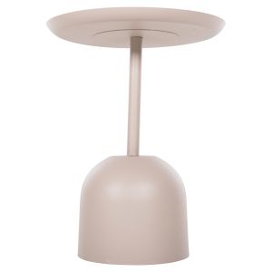 Холна маса Delbel Hm4265,10 метална цвят екрю D45,5x58,5hcm