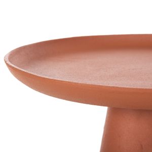 Холна маса Delcon Hm4247,06 метална в оранжев цвят D39,5x47hcm