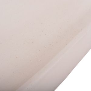 Coffee table Dessy Hm18153.02 fiber cement in white - 151x66x30cm.