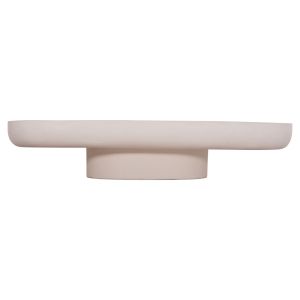 Coffee table Dessy Hm18153.02 fiber cement in white - 151x66x30cm.