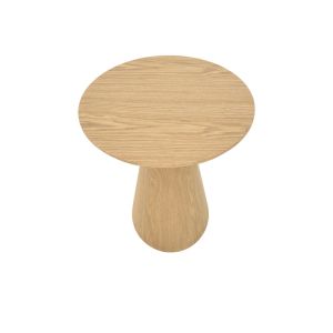 Donda coffee table made of Mdf in Sonoma color, dimensions 60x40 cm