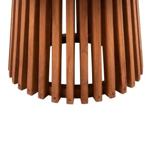 Холна маса Frantz масивно дърво минди Hm9523,11 в натурален цвят D100x45hcm