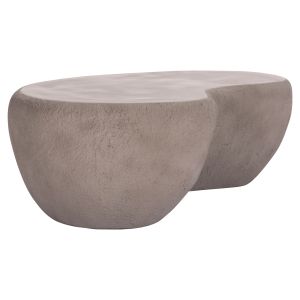 Холна маса Gerson Santorini Hm18151.03s фиброцимент в сиво --104x72x40всм.