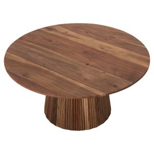 Холна маса Groot Hm9697 акация масив в натурален цвят D80x48hcm