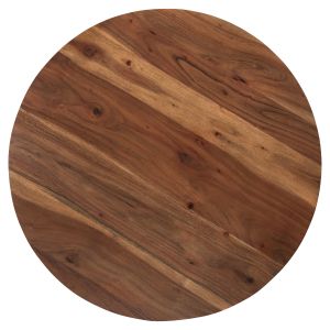 Холна маса Groot Hm9697 акация масив в натурален цвят D80x48hcm