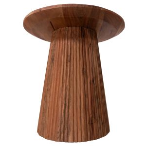 Холна маса Groot Hm9698 от акация масив в натурален цвят D45x44hcm