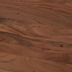 Холна маса Half Moon-полумесец метална основа и плот акация масив D90x40 Hm8717,01