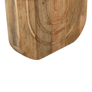 Холна маса Kane масивно дърво акация в естествен цвят 110x72x38см