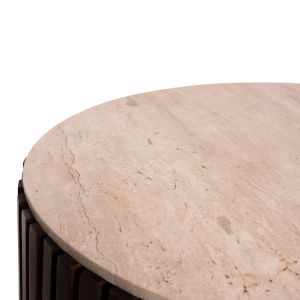 Холна маса Krest Hm9711 от акация масив D90x40hcm