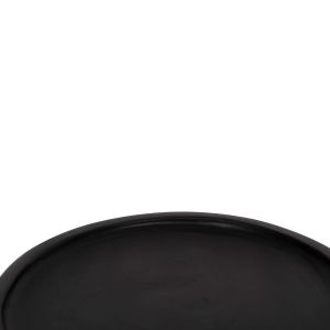 Холна маса Loki Hm9899.12 масивно дърво Suar в черен цвят Φ30x50hcm.