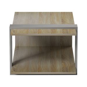 Masasi coffee table in sonoma-cement gray color 80x50x35cm