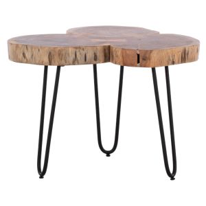 Холна маса Naturally Hm8211 с плот от акация масив 53x53x42,5