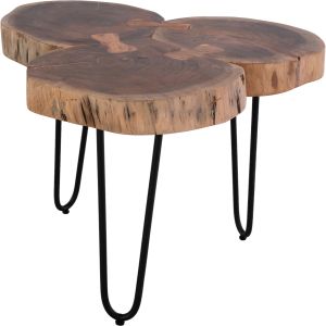 Холна маса Naturally Hm8211 с плот от акация масив 53x53x42,5