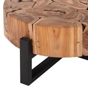 Coffee table Naturally solid teak wood Hm9352