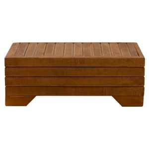 Холна маса Otis с плот от масивно дърво цвят орех 60x42x34cm