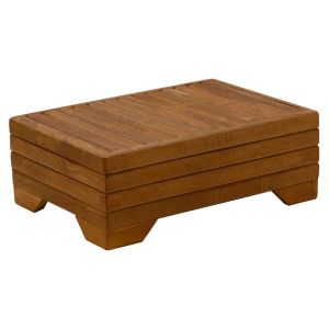 Холна маса Otis с плот от масивно дърво цвят орех 60x42x34cm