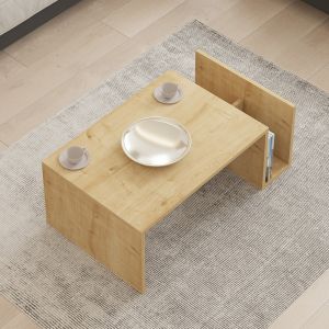 Холна маса Poko от дъб 86,8x50x32,4см